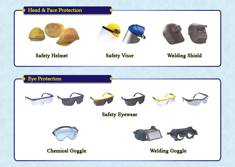 ProductHead, Face & Eye Protection